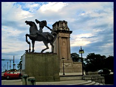 Grant Park  12 -Statue of Indian on horse